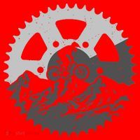 Funny Mountain Biking Art For MTB Mountain Biker Santa Hat thumb 1