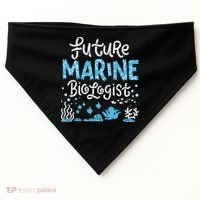 Future Marine Biologist USA-Made Doggie Bandana thumb 0