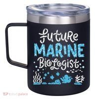 Future Marine Biologist 12oz Stainless Steel Coffee Mug thumb 2