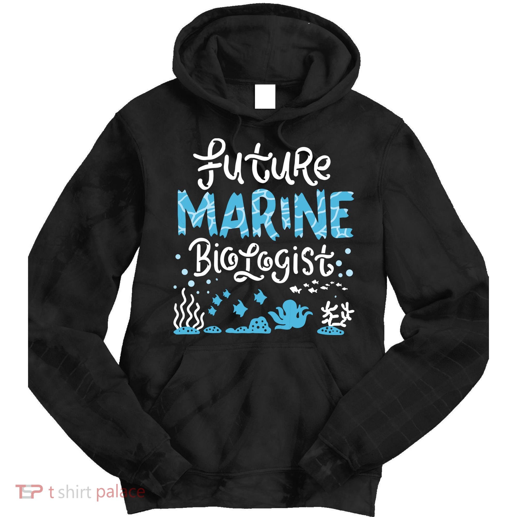 Future Marine Biologist Tie Dye Hoodie