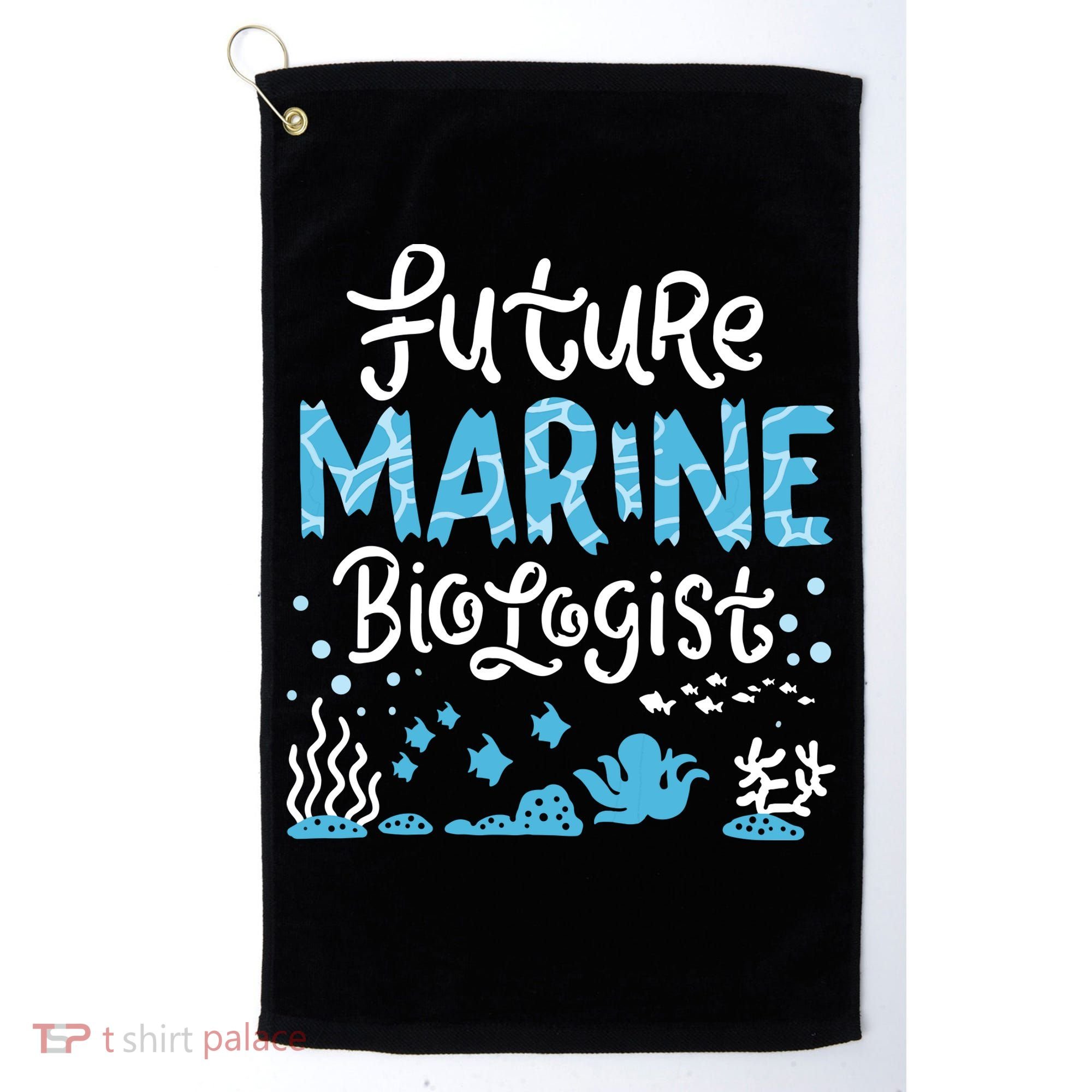 Future Marine Biologist Golf Towel