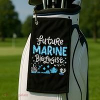 Future Marine Biologist Golf Towel thumb 2