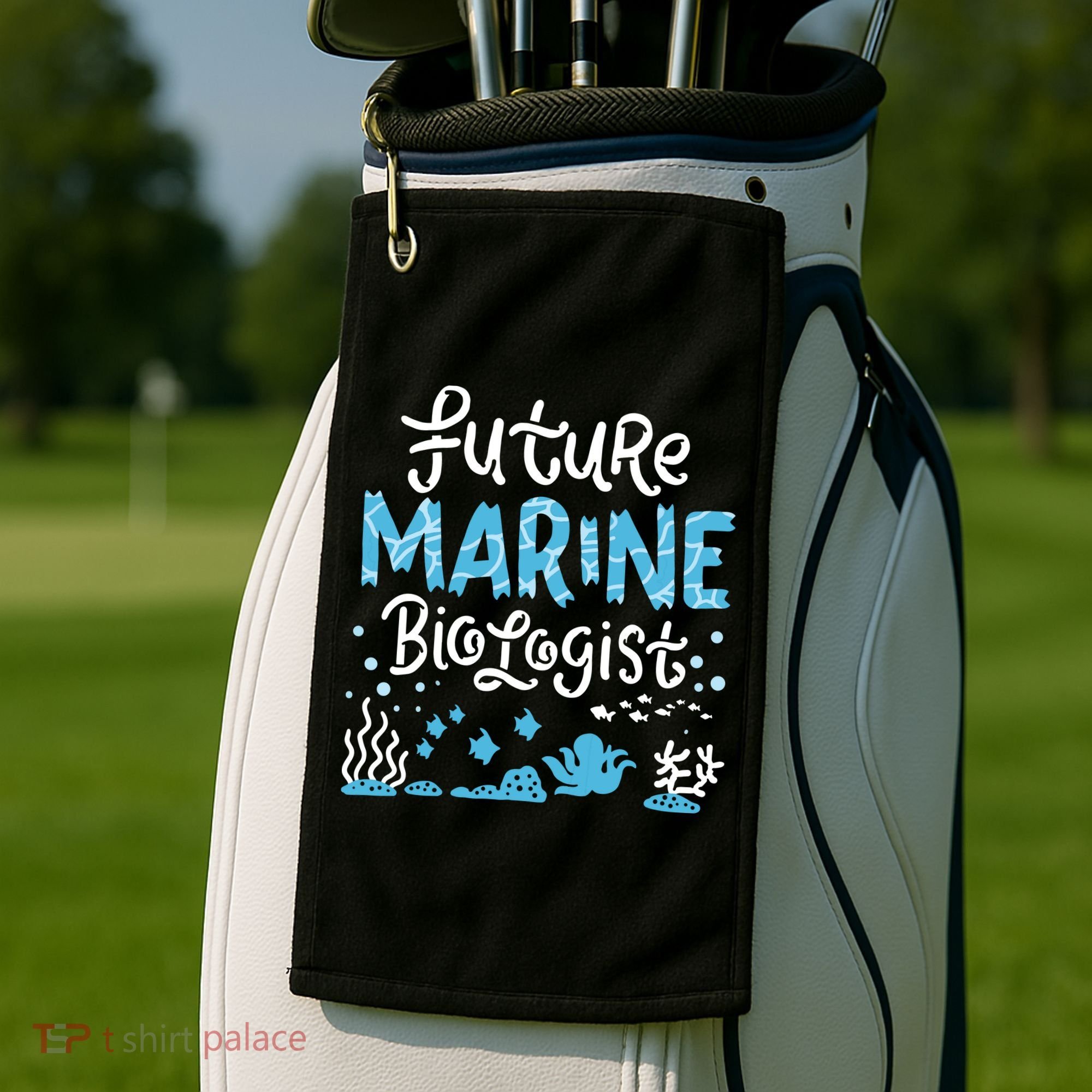 Future Marine Biologist Golf Towel