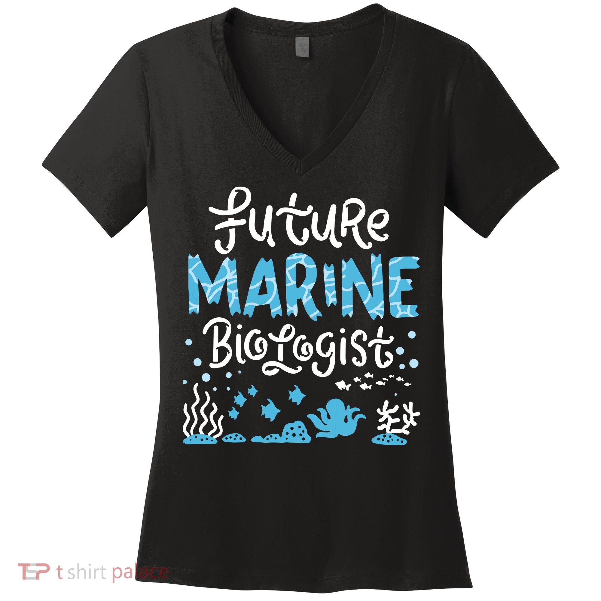 Future Marine Biologist Women's V-Neck T-Shirt