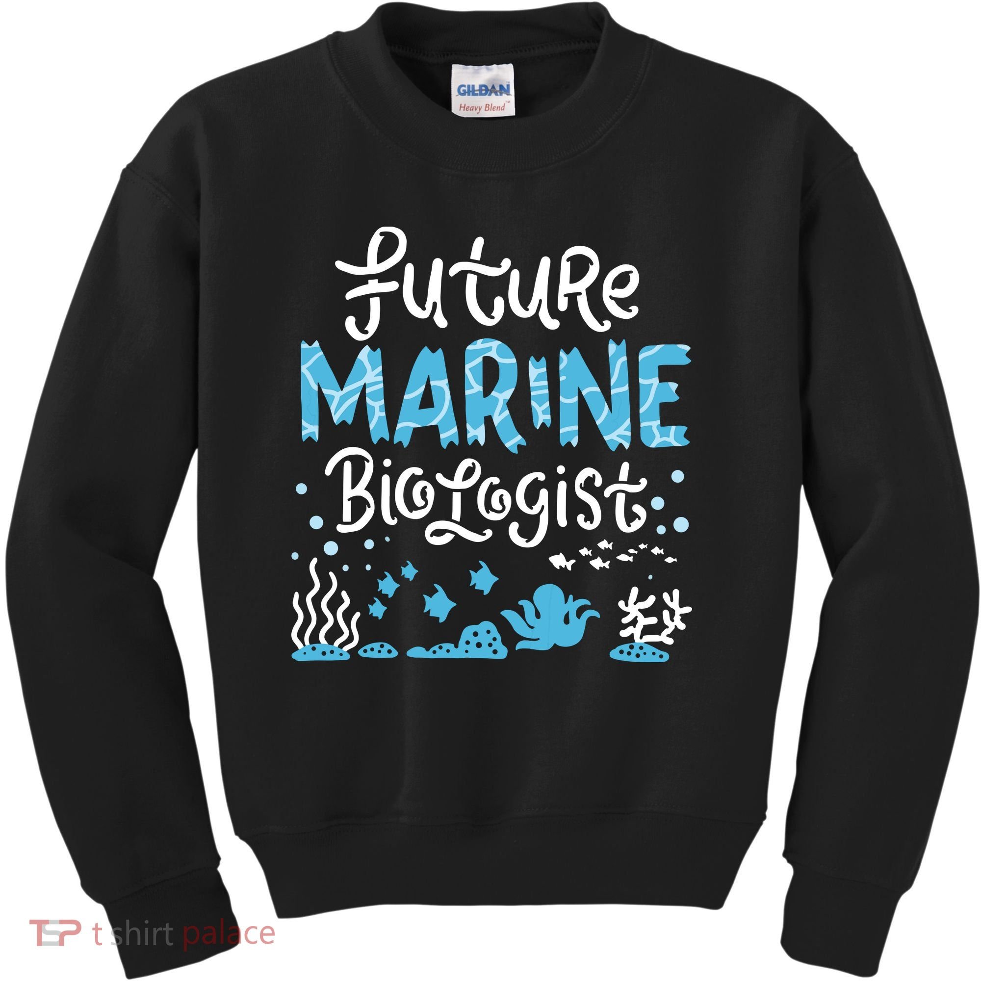 Future Marine Biologist Kids Sweatshirt
