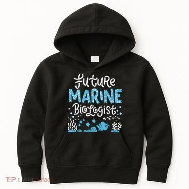 Future Marine Biologist Kids Hoodie