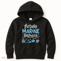 Future Marine Biologist Kids Hoodie thumb 0