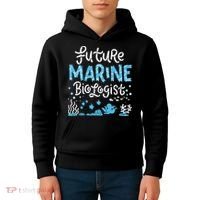 Future Marine Biologist Kids Hoodie thumb 4