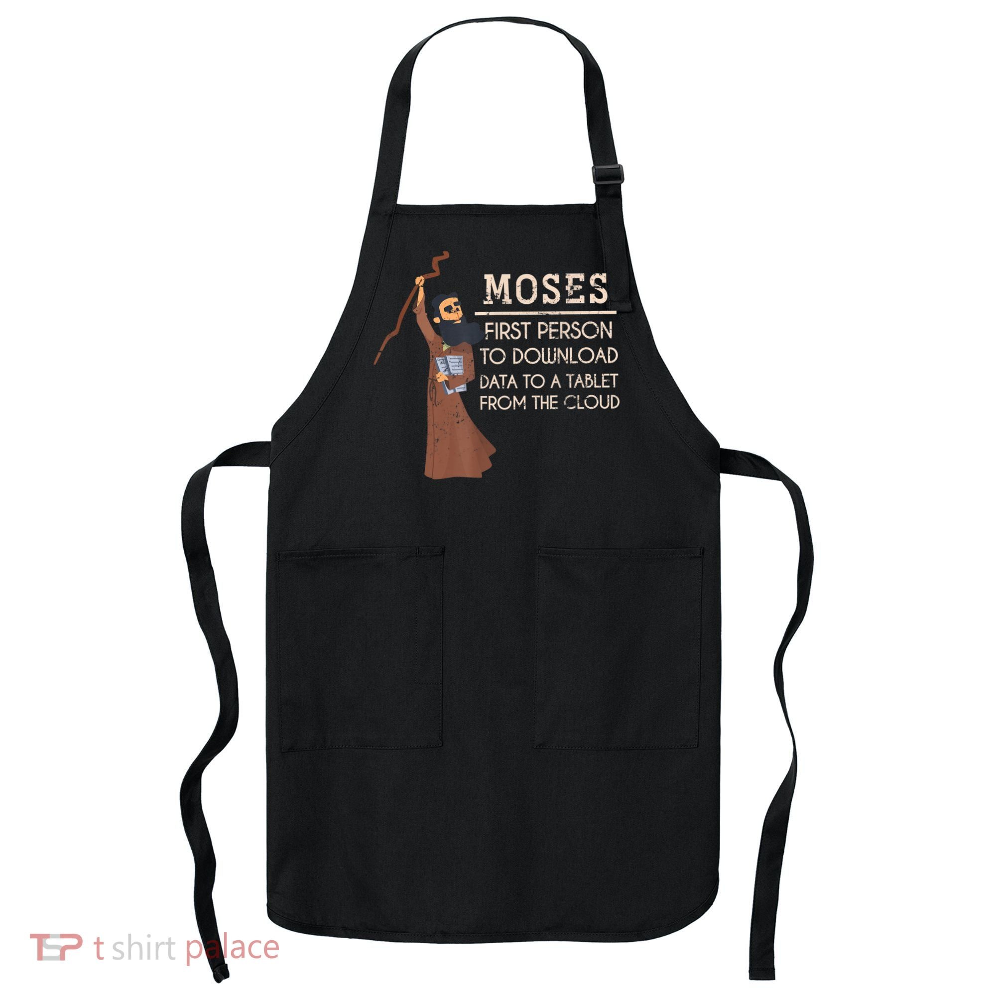 Faith Moses Bible Verse Funny Christian Prayer Apron