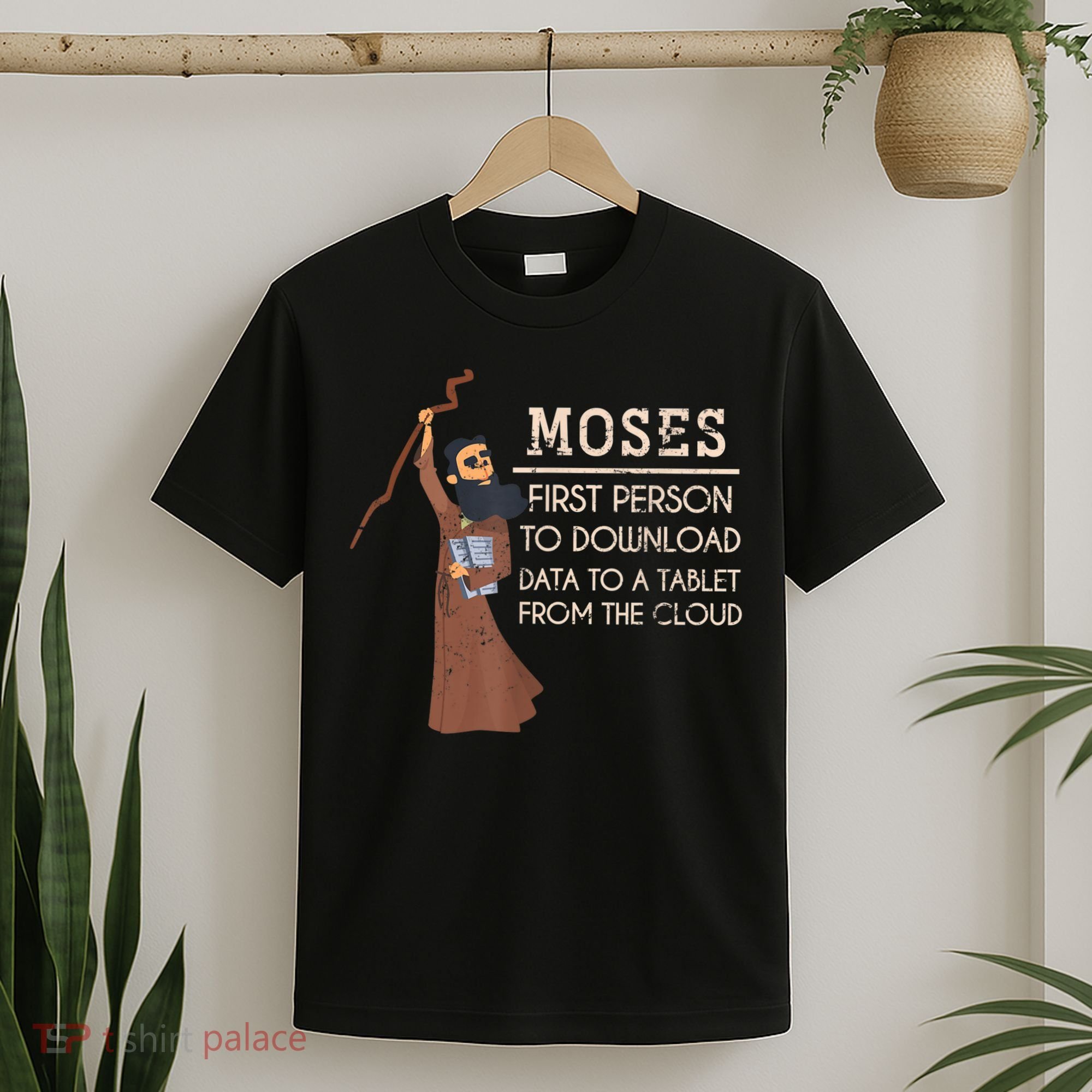 Faith Moses Bible Verse Funny Christian Prayer T-Shirt