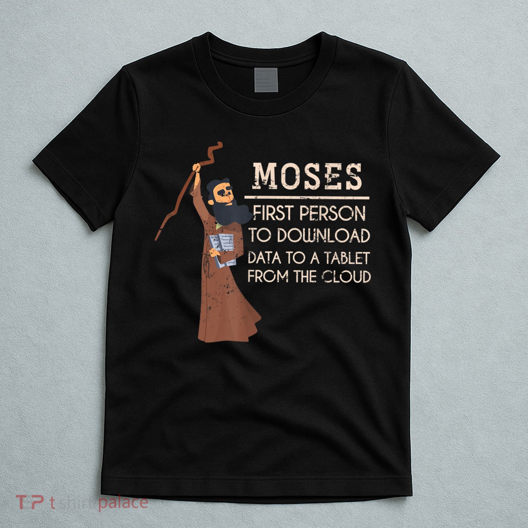 Faith Moses Bible Verse Funny Christian Prayer T-Shirt