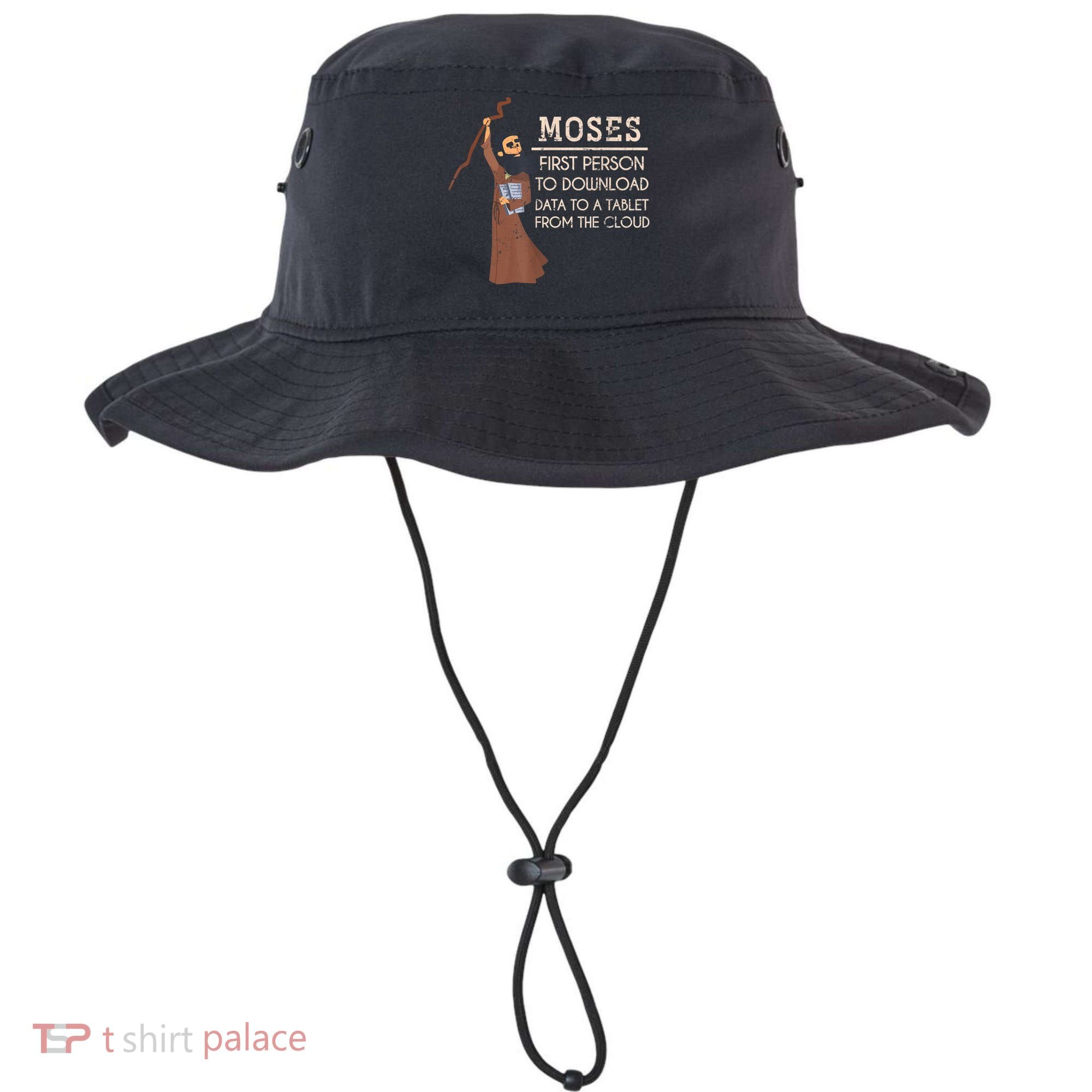 Faith Moses Bible Verse Funny Christian Prayer Bucket Hat