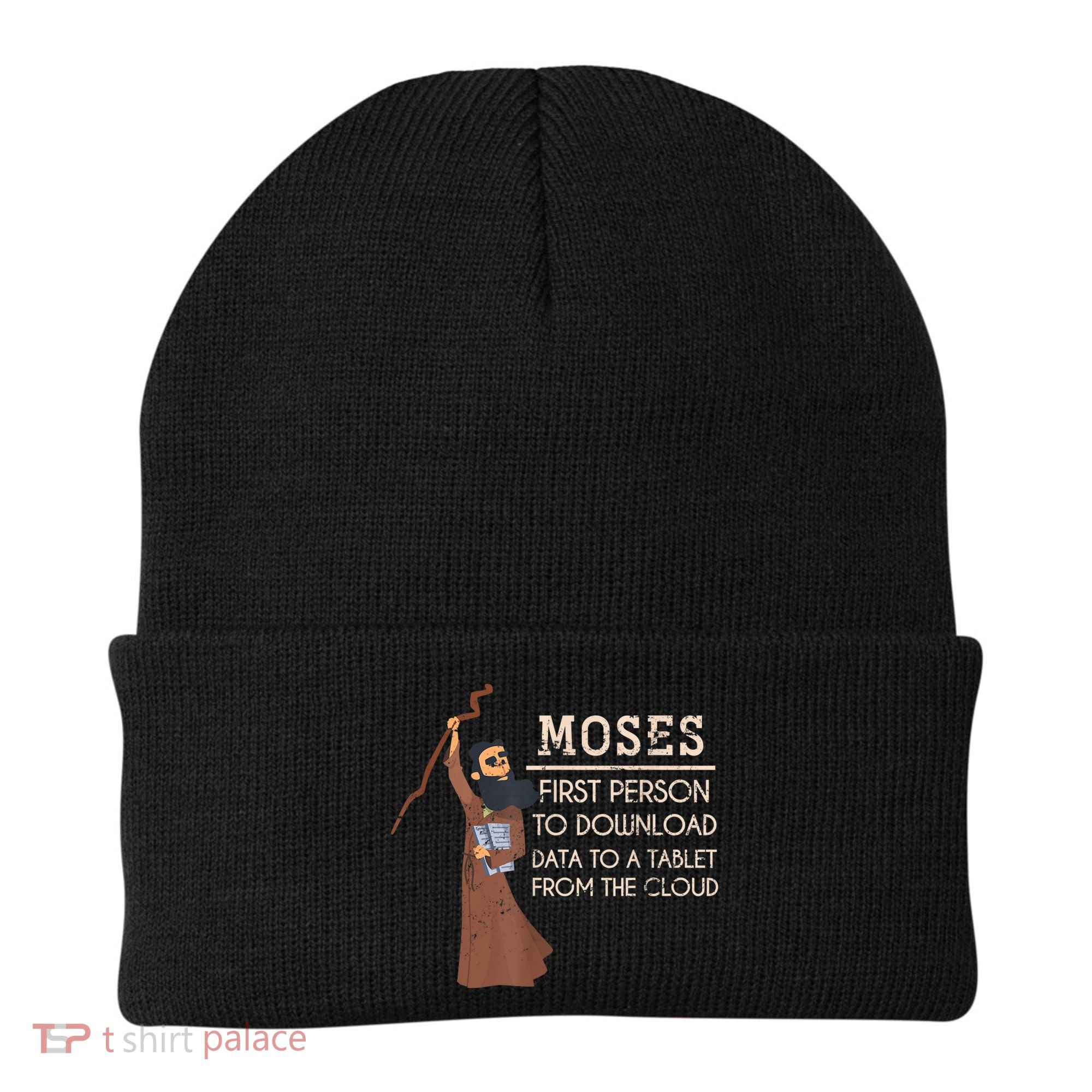 Faith Moses Bible Verse Funny Christian Prayer Beanie