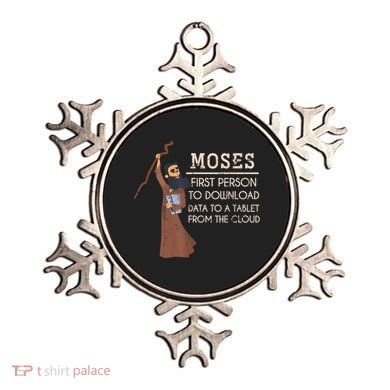 Faith Moses Bible Verse Funny Christian Prayer Ornament