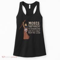 Faith Moses Bible Verse Funny Christian Prayer Women's Tank Top thumb 0