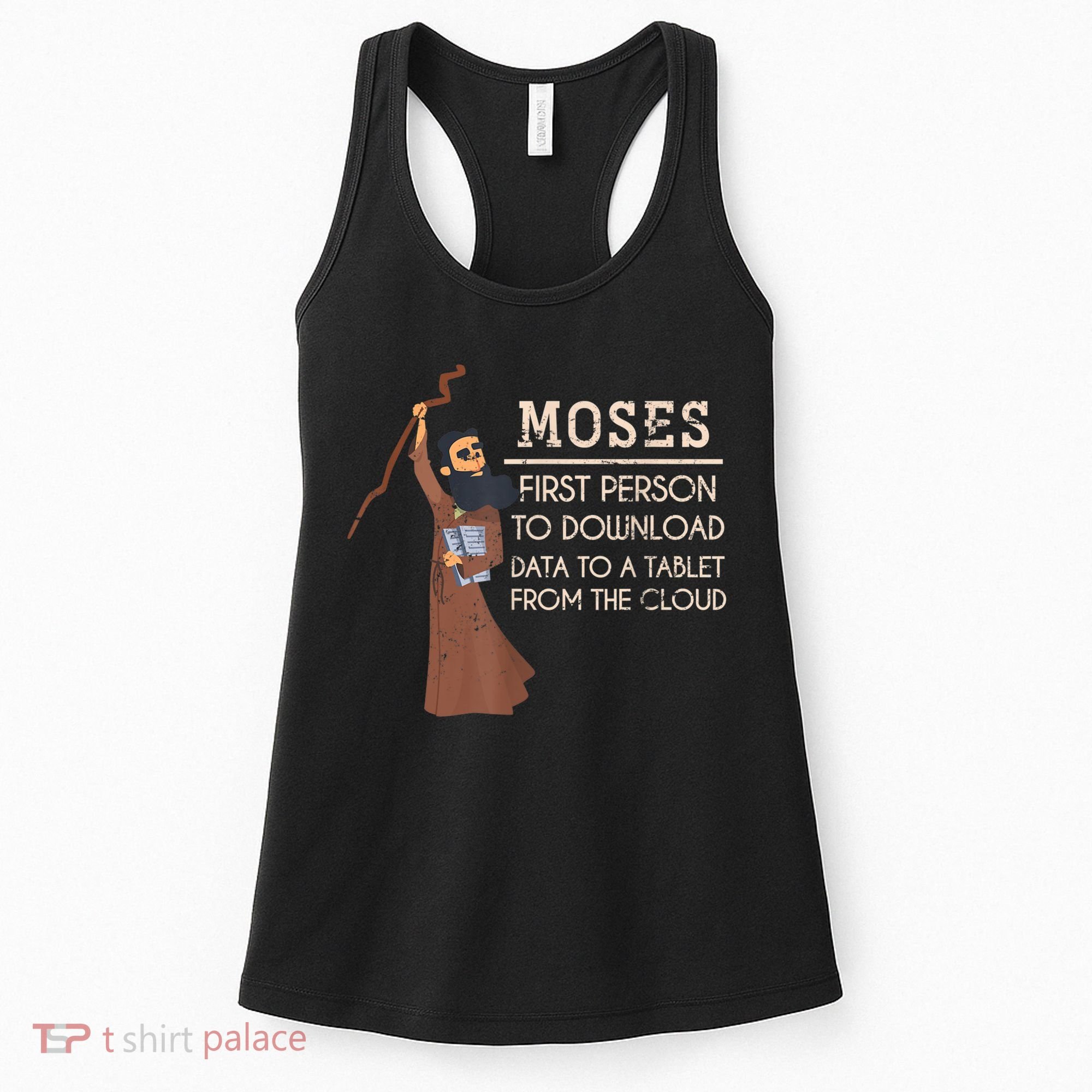 Faith Moses Bible Verse Funny Christian Prayer Women's Tank Top