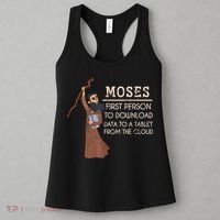 Faith Moses Bible Verse Funny Christian Prayer Women's Tank Top thumb 3