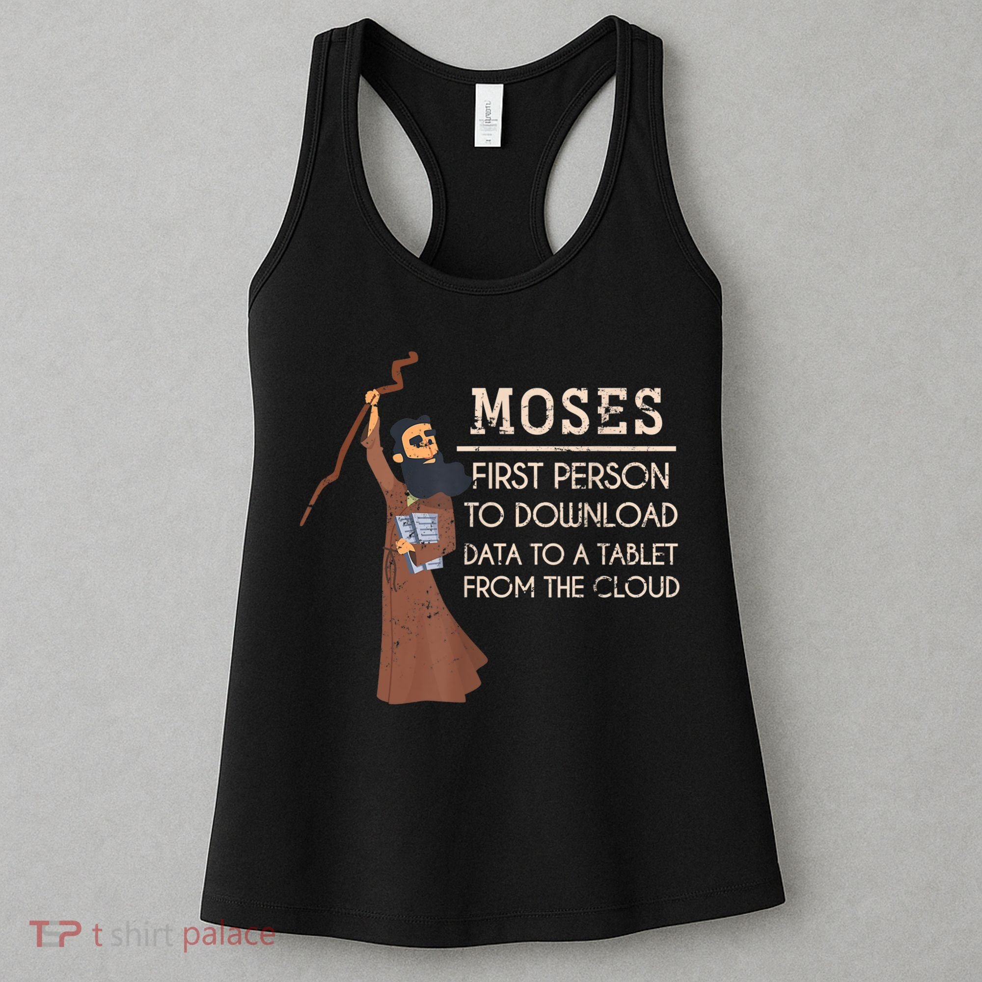 Faith Moses Bible Verse Funny Christian Prayer Women's Tank Top