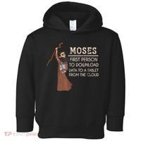 Faith Moses Bible Verse Funny Christian Prayer Toddler Hoodie thumb 0