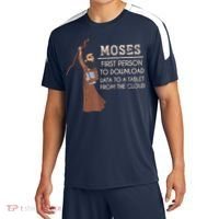 Faith Moses Bible Verse Funny Christian Prayer Sport-Tek Competitor United Soccer Jersey thumb 0