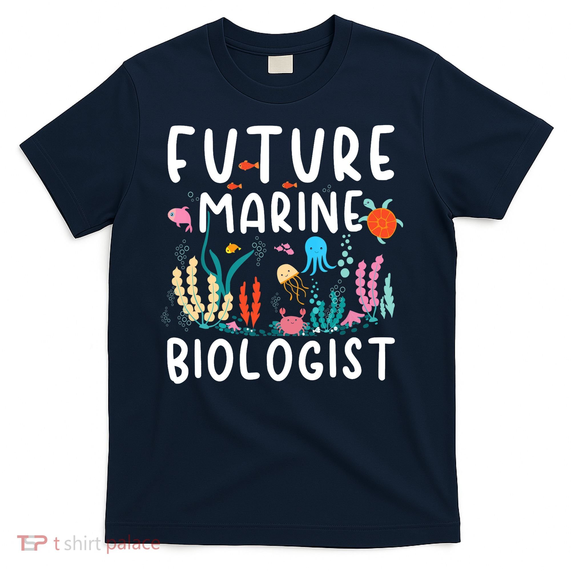 Future Marine Biologist Cute Costume Child Adult T-Shirt