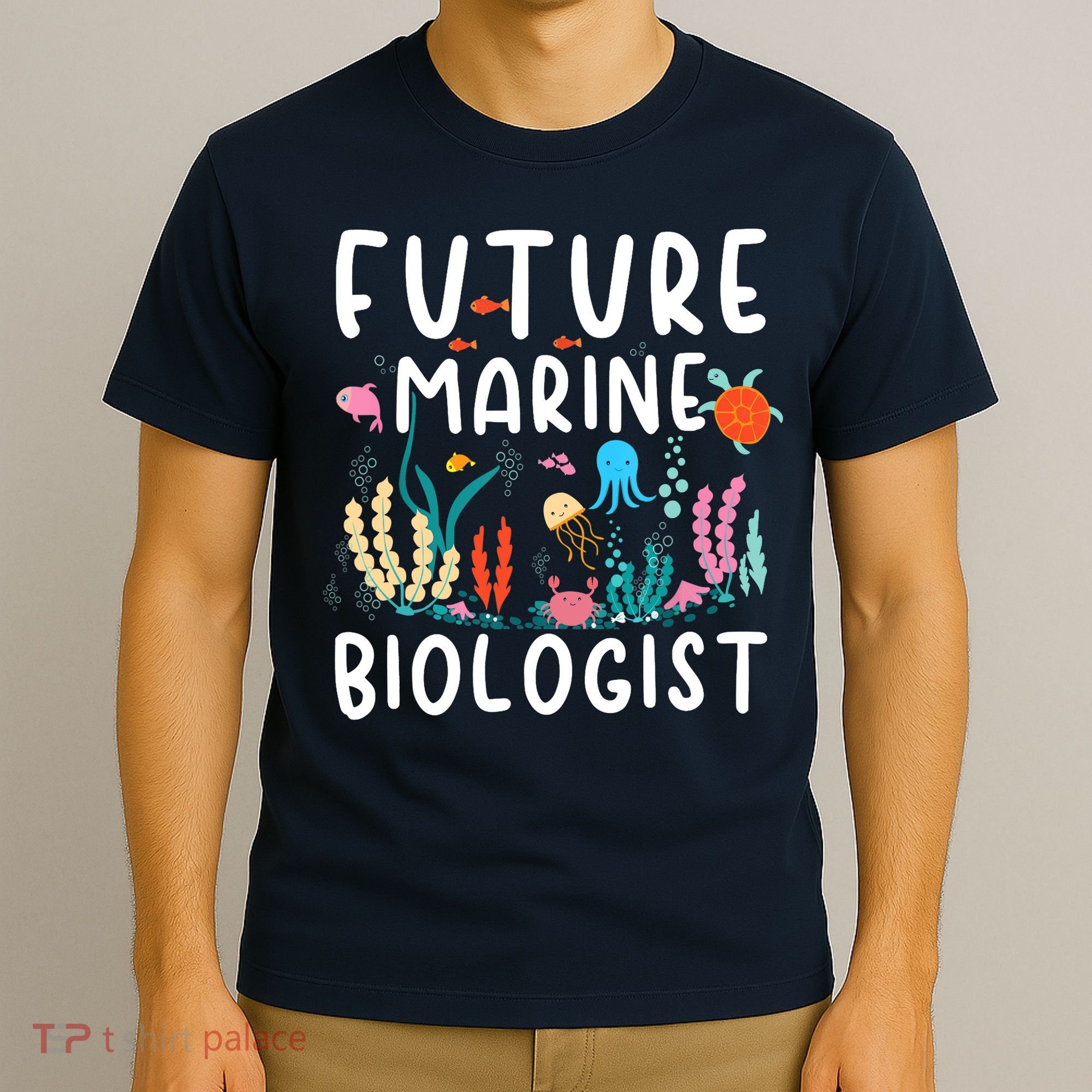 Future Marine Biologist Cute Costume Child Adult T-Shirt