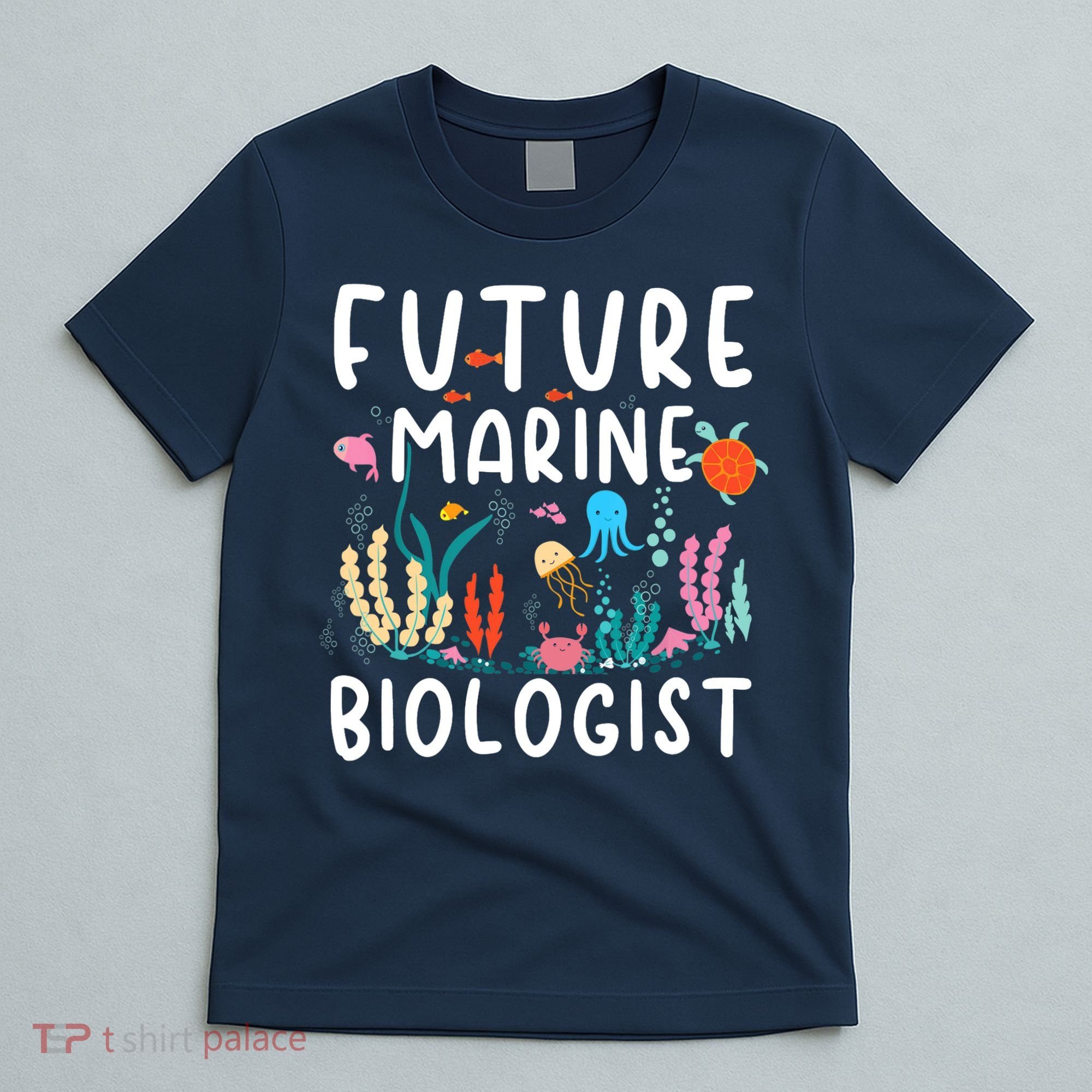 Future Marine Biologist Cute Costume Child Adult T-Shirt