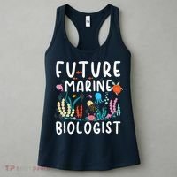 Future Marine Biologist Cute Costume Child Adult Women's Tank Top thumb 3