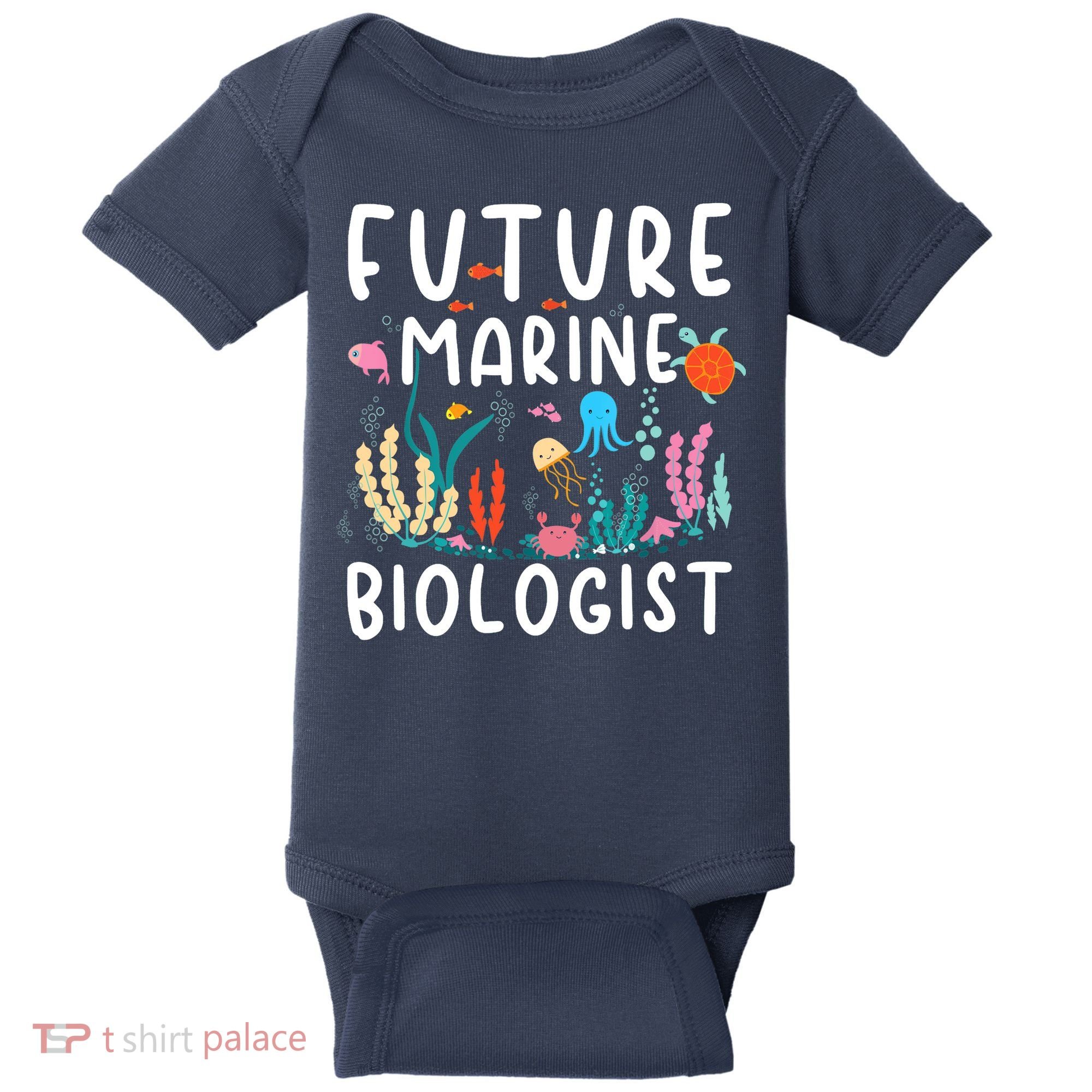 Future Marine Biologist Cute Costume Child Adult Baby Bodysuit