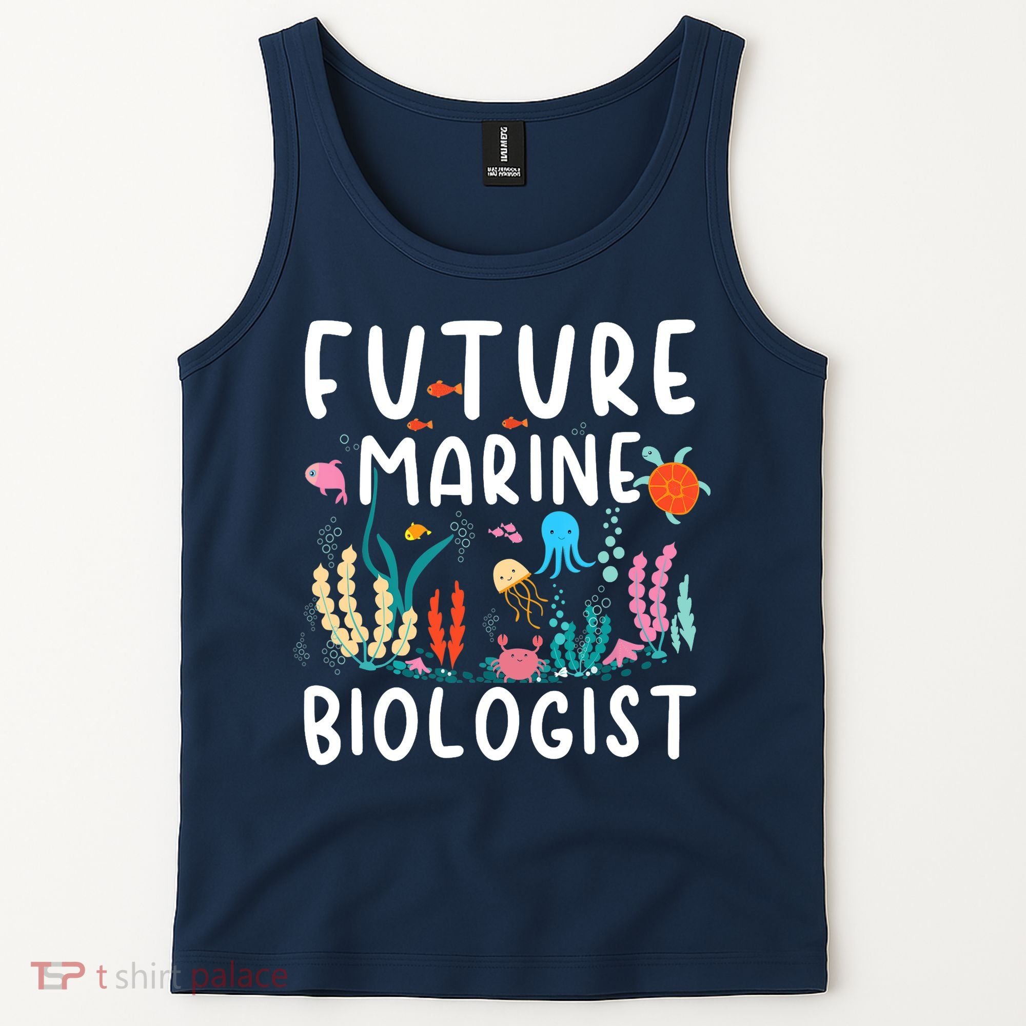 Future Marine Biologist Cute Costume Child Adult Tank Top