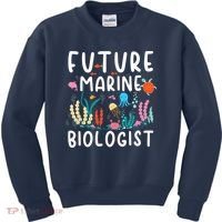 Future Marine Biologist Cute Costume Child Adult Kids Sweatshirt thumb 0