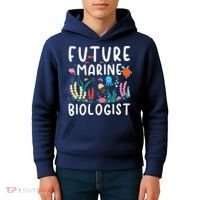 Future Marine Biologist Cute Costume Child Adult Kids Hoodie thumb 4