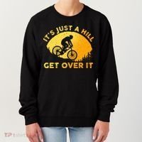 Funny Mountain Biking Trail Mountain Bike Women's Sweatshirt thumb 0