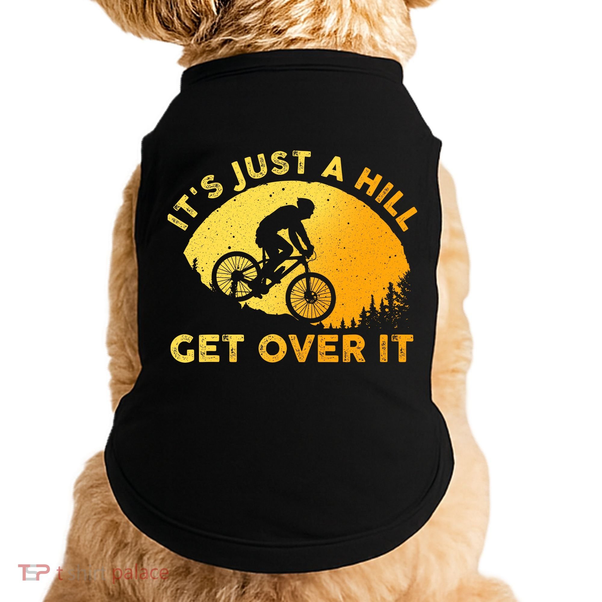 Funny Mountain Biking Trail Mountain Bike Doggie Tank