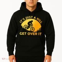 Funny Mountain Biking Trail Mountain Bike Hoodie thumb 2