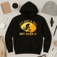 Funny Mountain Biking Trail Mountain Bike Hoodie thumb 3