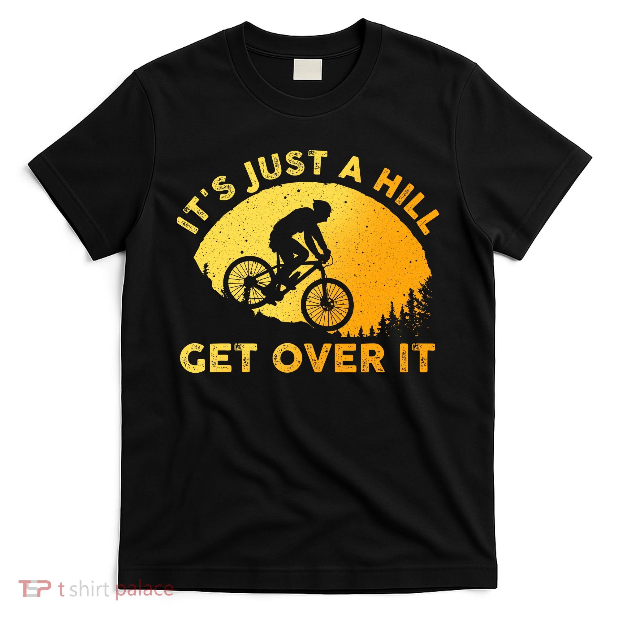 Funny Mountain Biking Trail Mountain Bike T-Shirt