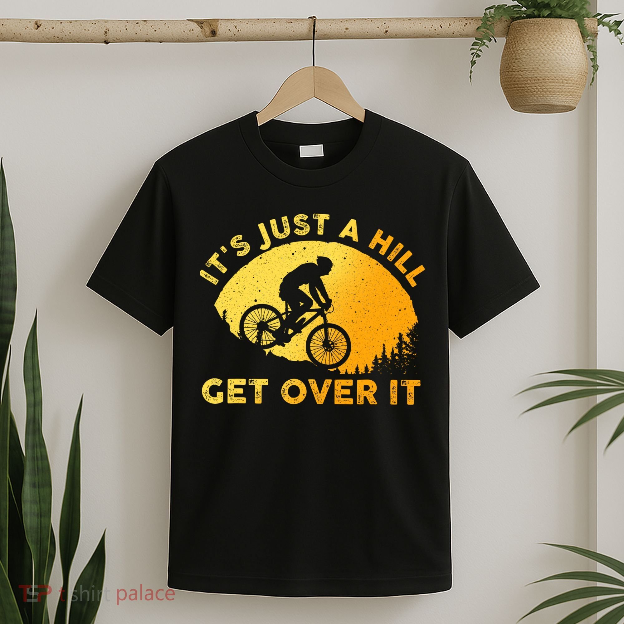 Funny Mountain Biking Trail Mountain Bike T-Shirt