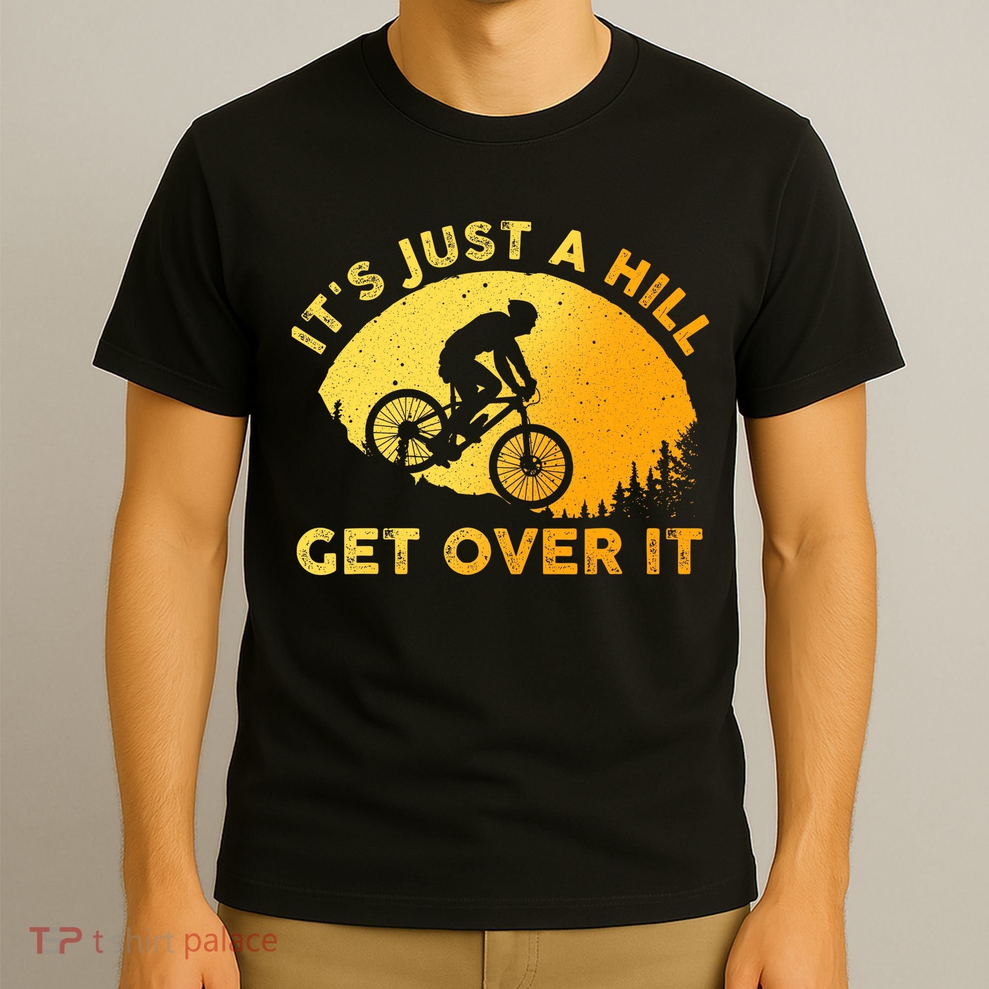 Funny Mountain Biking Trail Mountain Bike T-Shirt