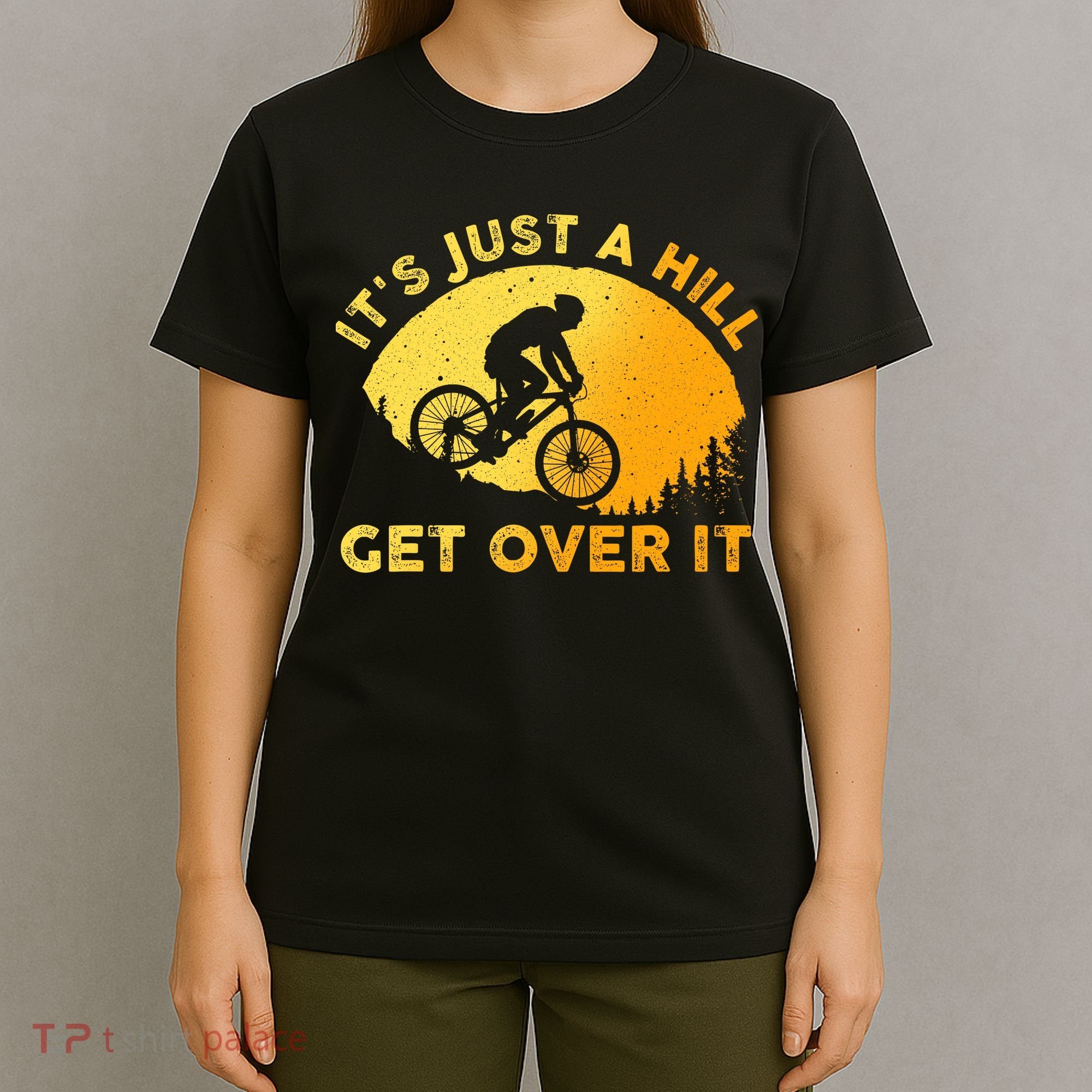Funny Mountain Biking Trail Mountain Bike T-Shirt