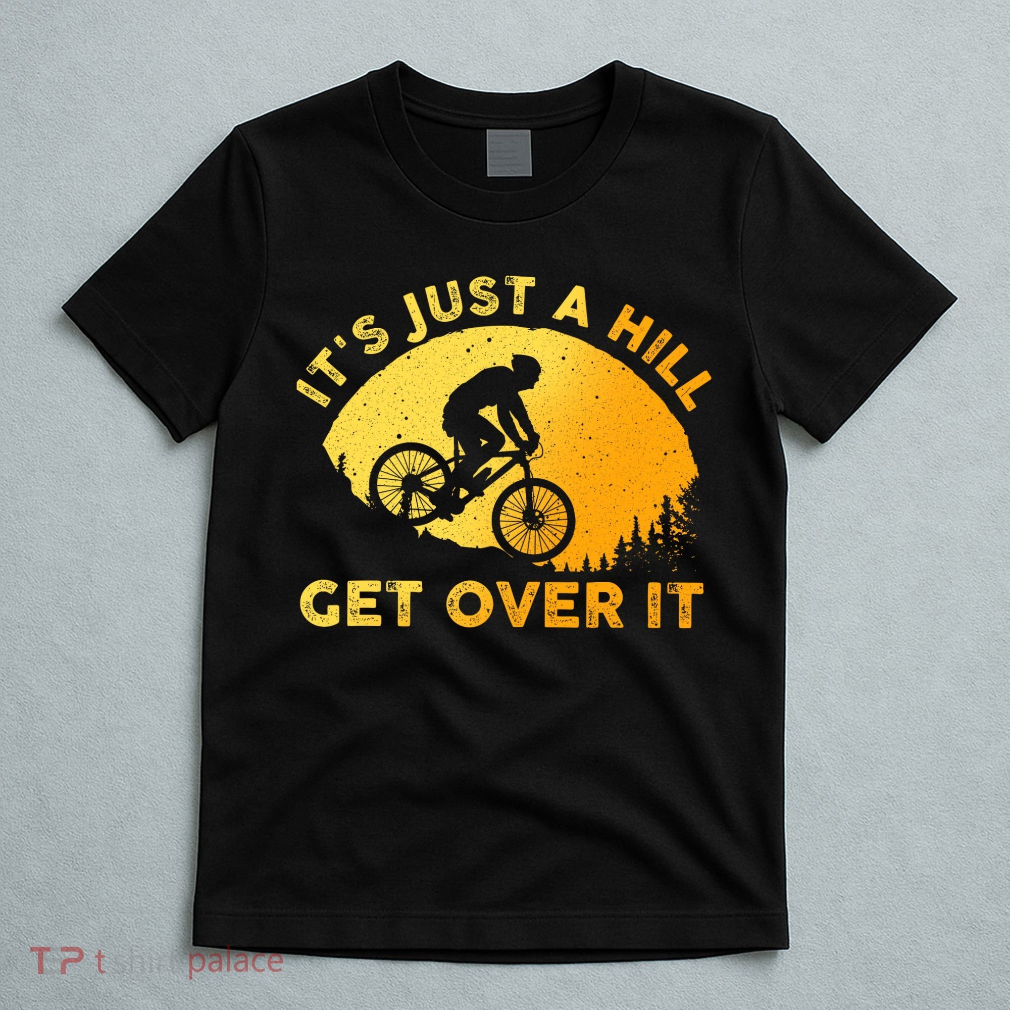 Funny Mountain Biking Trail Mountain Bike T-Shirt