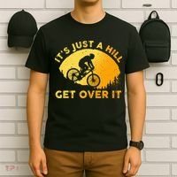 Funny Mountain Biking Trail Mountain Bike T-Shirt thumb 6