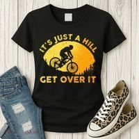 Funny Mountain Biking Trail Mountain Bike Women's T-Shirt thumb 3