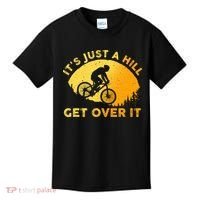 Funny Mountain Biking Trail Mountain Bike Kids T-Shirt thumb 0