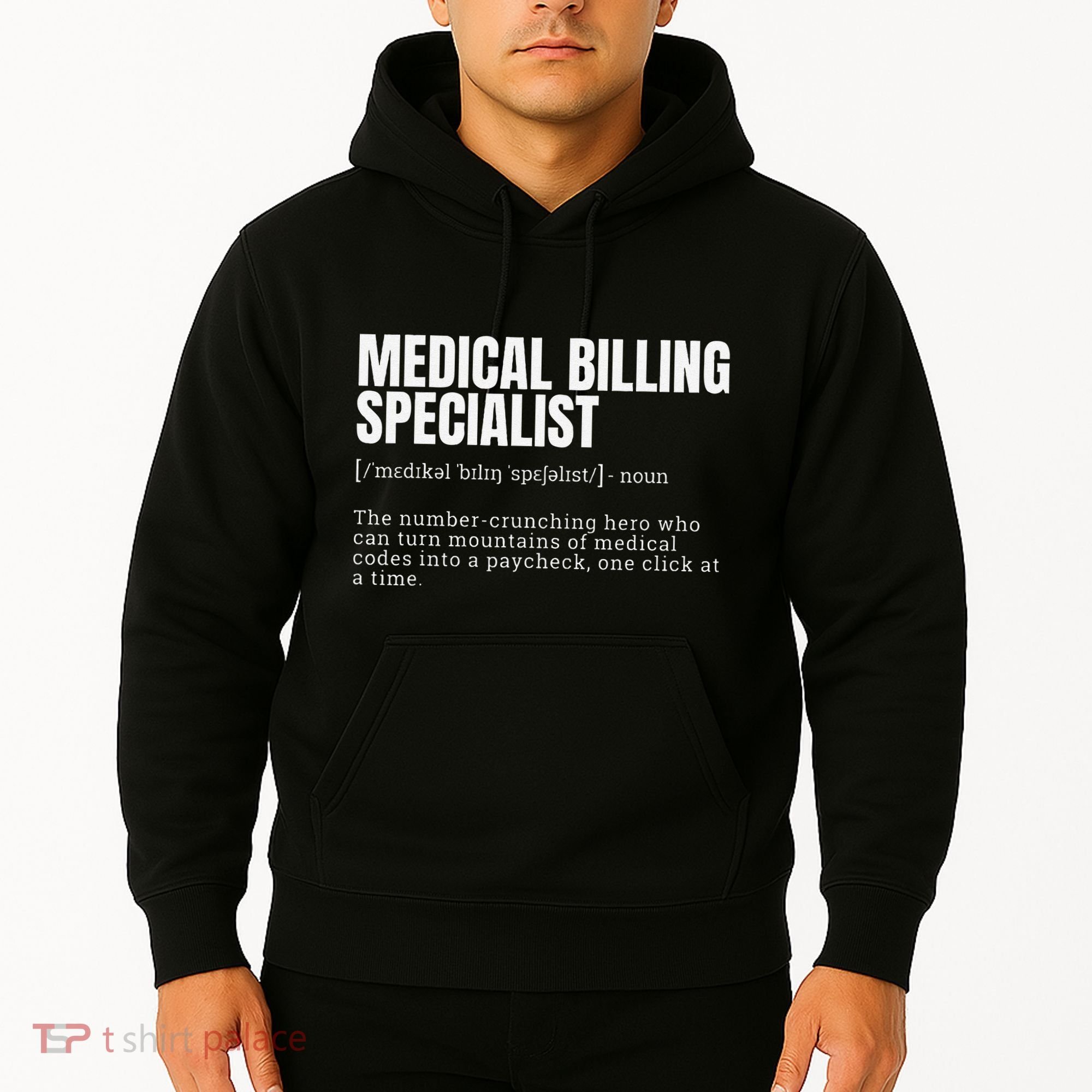 Funny Medical Billing Specialist Definition Hoodie