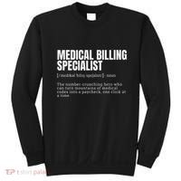 Funny Medical Billing Specialist Definition Sweatshirt thumb 0