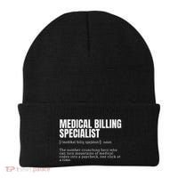 Funny Medical Billing Specialist Definition Beanie thumb 0