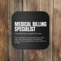 Funny Medical Billing Specialist Definition Coaster thumb 0
