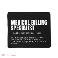 Funny Medical Billing Specialist Definition Mousepad thumb 0