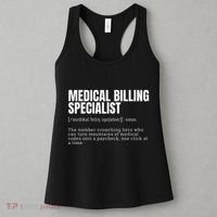 Funny Medical Billing Specialist Definition Women's Tank Top thumb 3